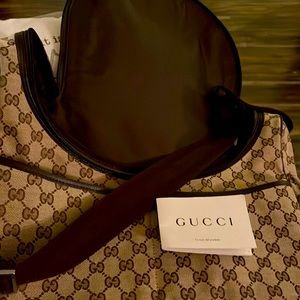 GUCCI Monogram GG Large Diaper Bag